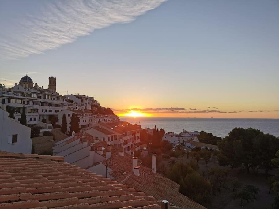 Atico-Duplex Con Vistas Al Mar Y Casco Antiguo En Altea Exterior foto