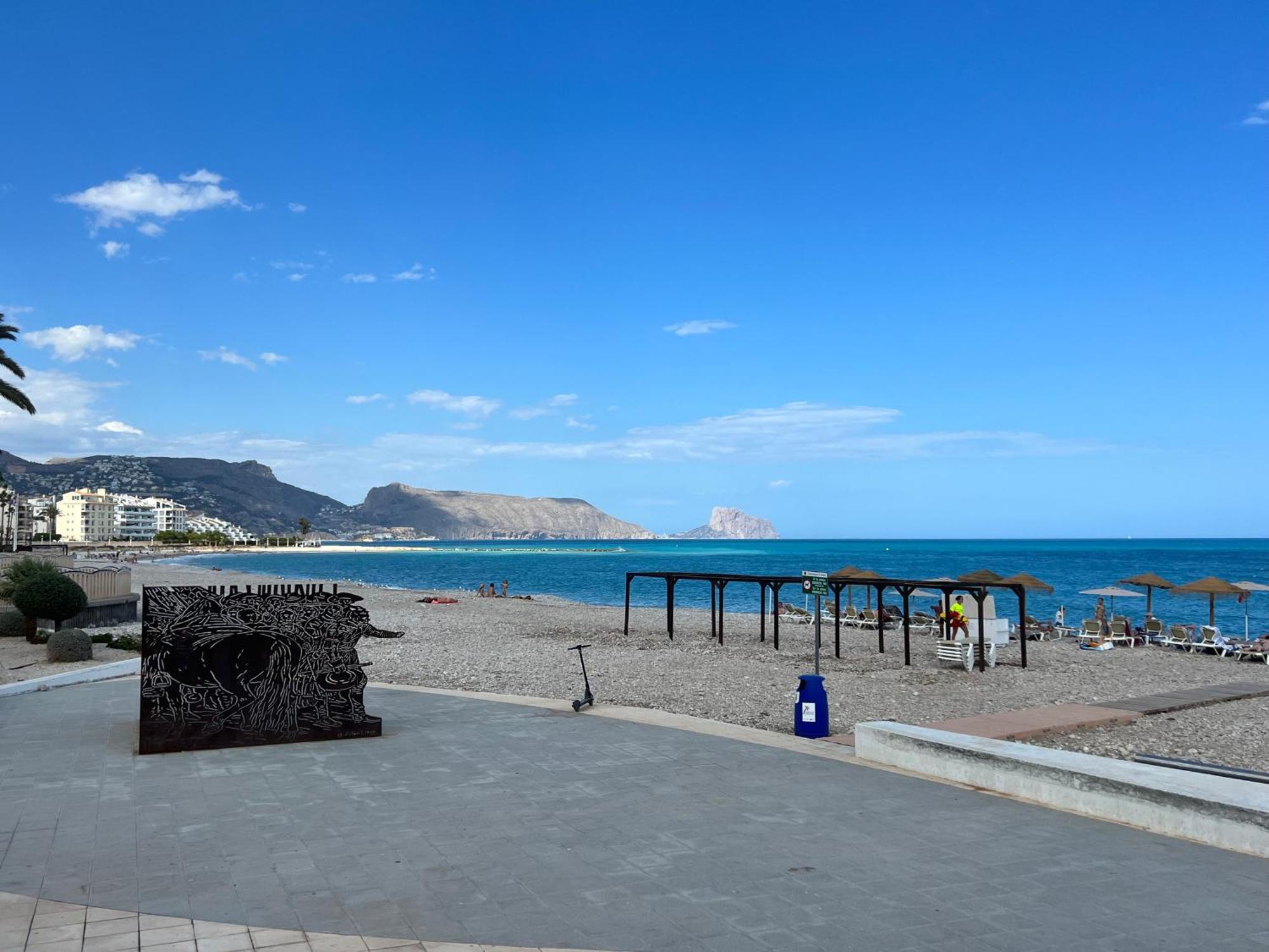 Atico-Duplex Con Vistas Al Mar Y Casco Antiguo En Altea Exterior foto