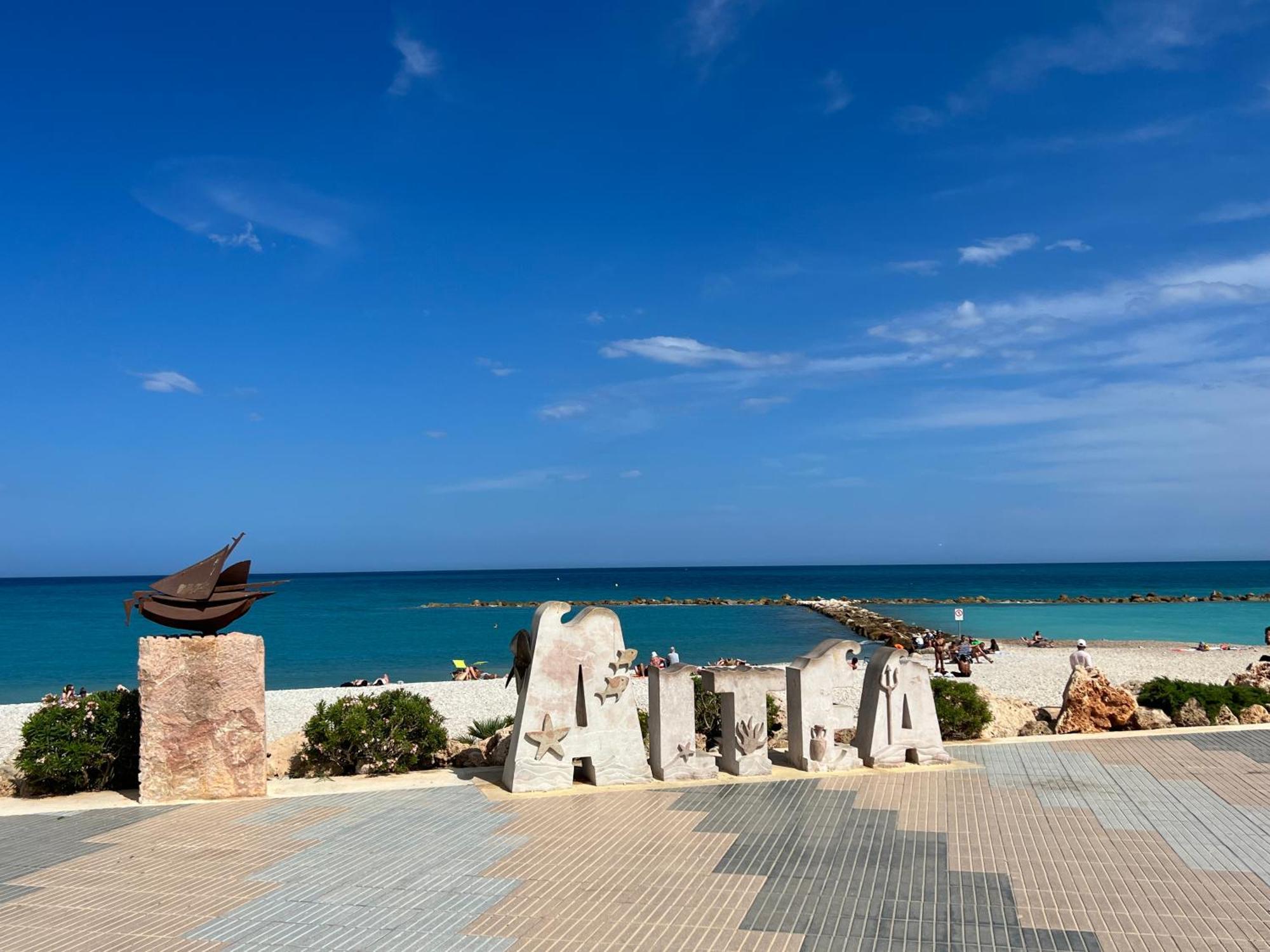 Atico-Duplex Con Vistas Al Mar Y Casco Antiguo En Altea Exterior foto